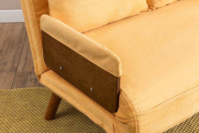 Atelier Del Sofa Cosmo 2-Seater Mostaza